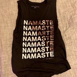 Spiritual Gangster Namaste tank top